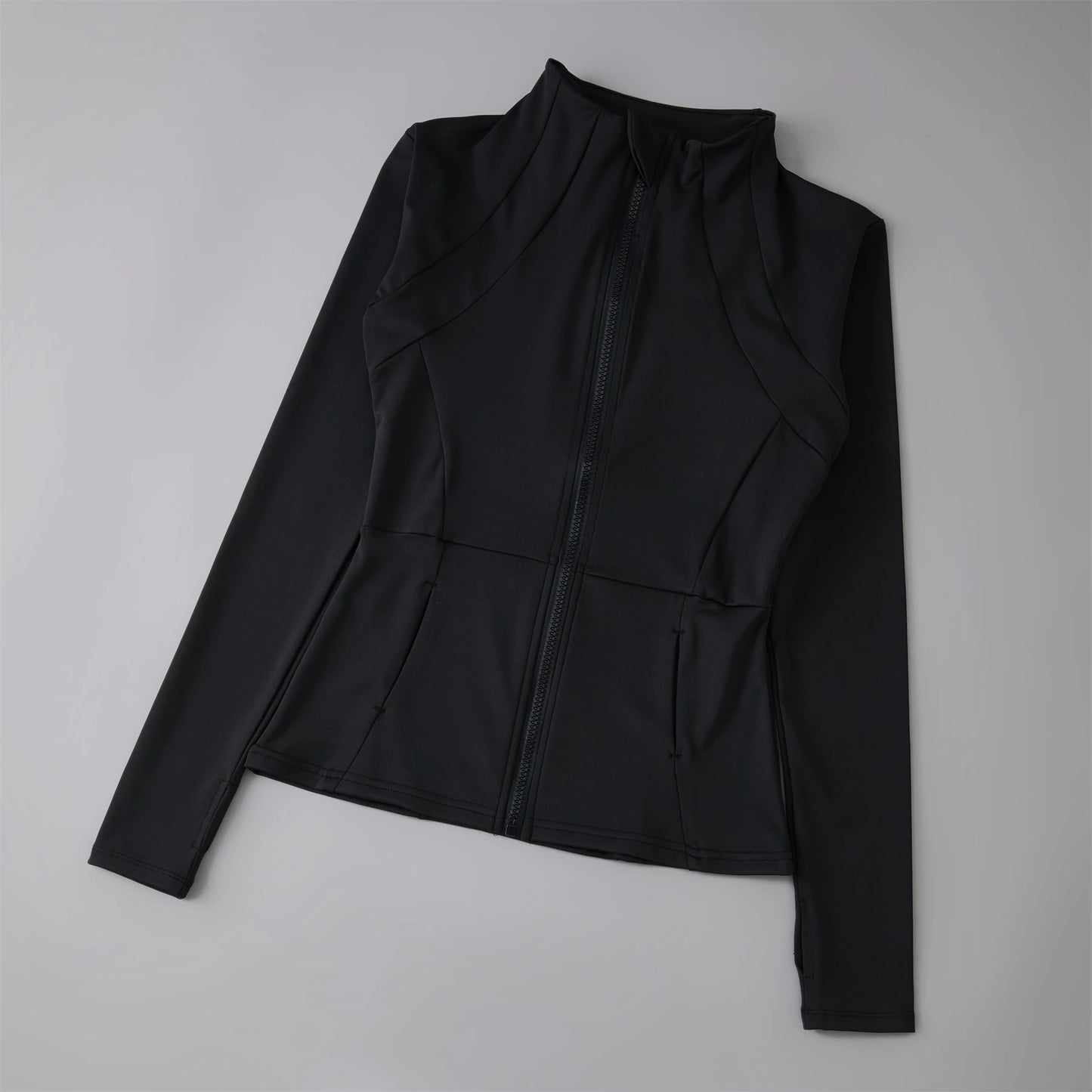 Jaqueta Corta-Vento Feminina para Treino – Blusa Esportiva de Manga Longa, Ideal para Corrida, Yoga e Academia | Moda Fitness & Activewear